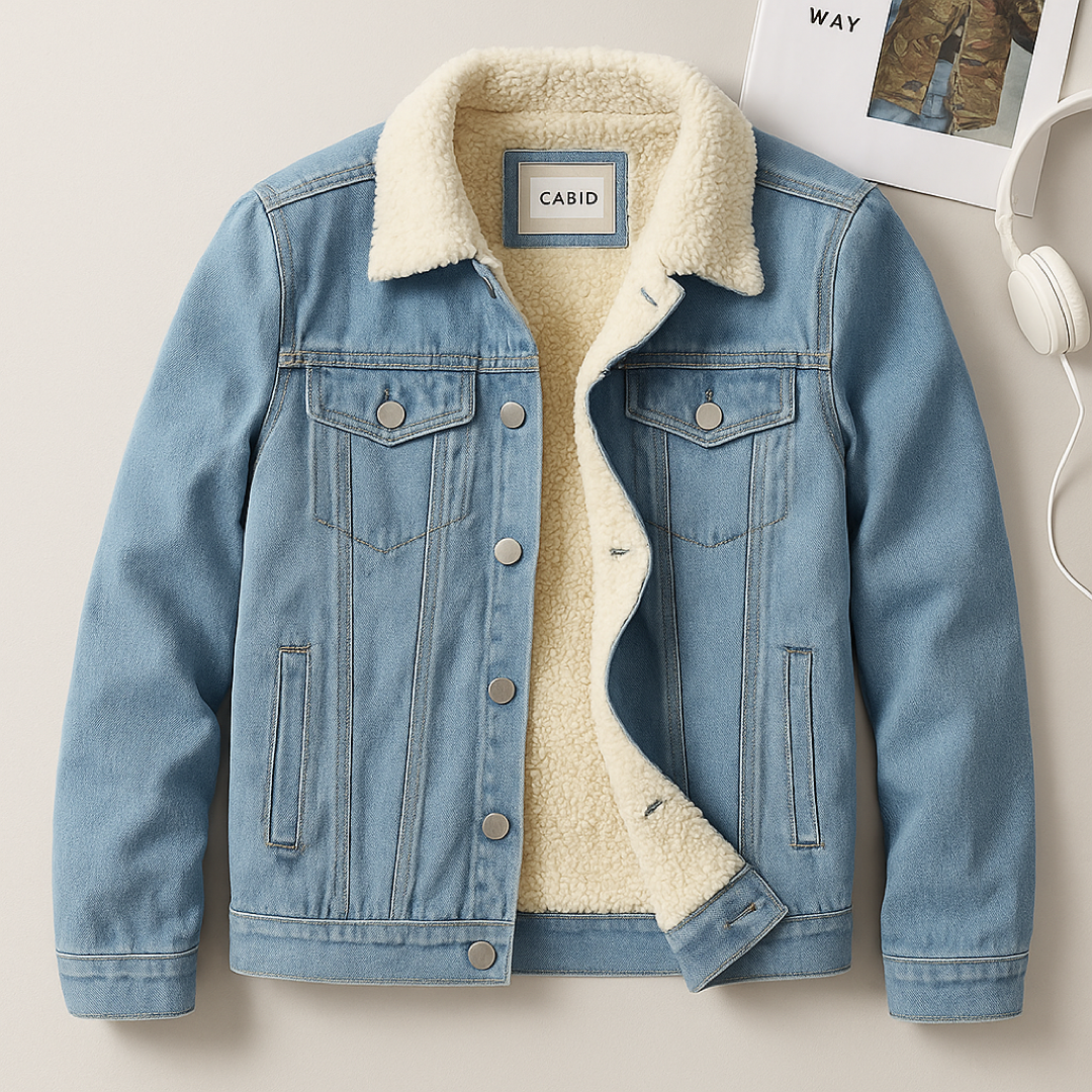 Francisco - Cazadora Denim Polar Clásica Aviero madrid