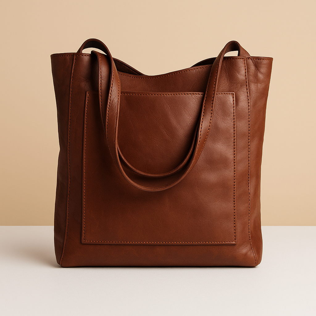 Elegante handgemaakte schoudertas van kunstleer voor dames | Femke Stilovero