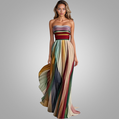 Sharon - Long Classy Dress CØDE Toronto