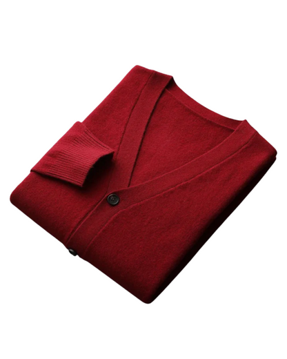 Fernando - Chaqueta de punto de lana merina Faunus Aviero Madrid