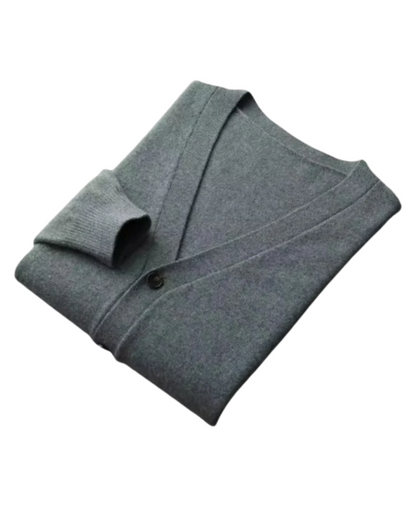 Fernando - Chaqueta de punto de lana merina Faunus Aviero Madrid