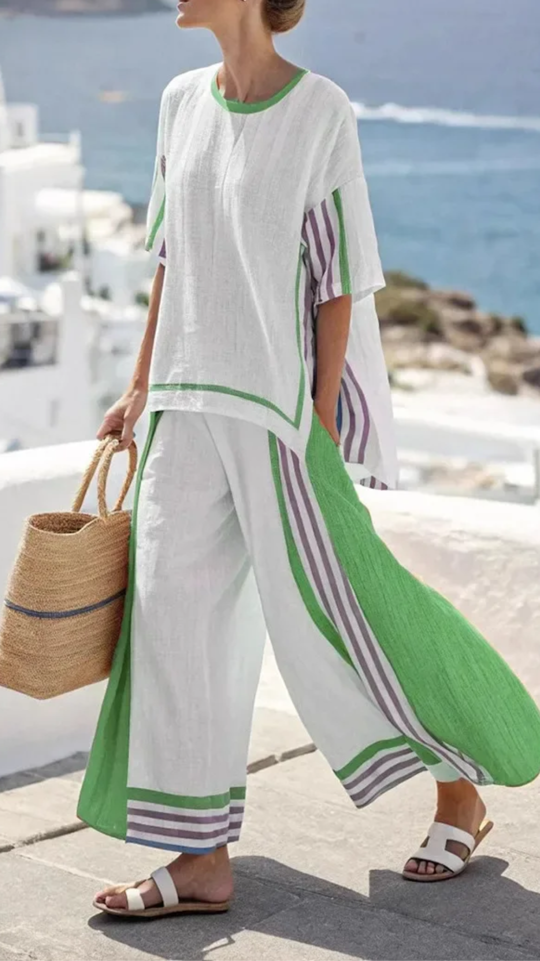 Cara - Striped & Flowing CØDE Toronto