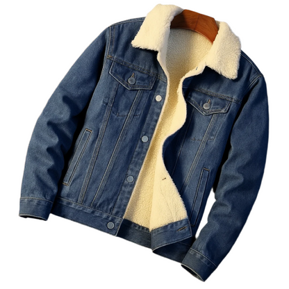 Francisco - Cazadora Denim Polar Clásica Aviero madrid