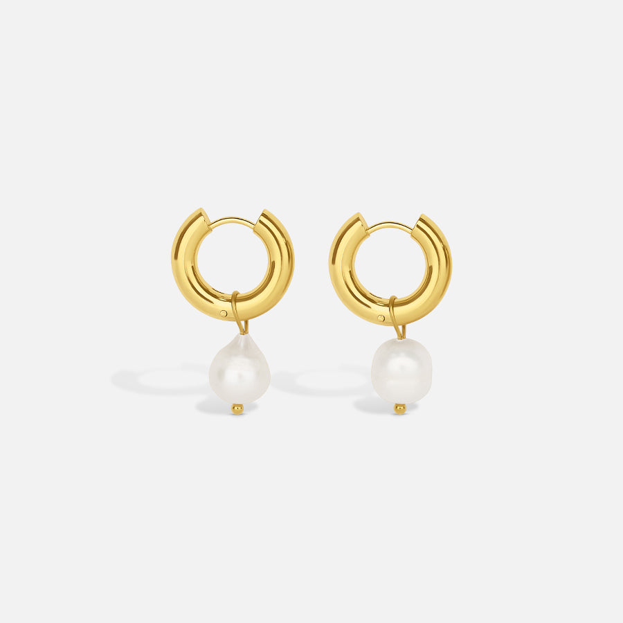 Pearl Drop Earrings - GOLD CØDE Toronto
