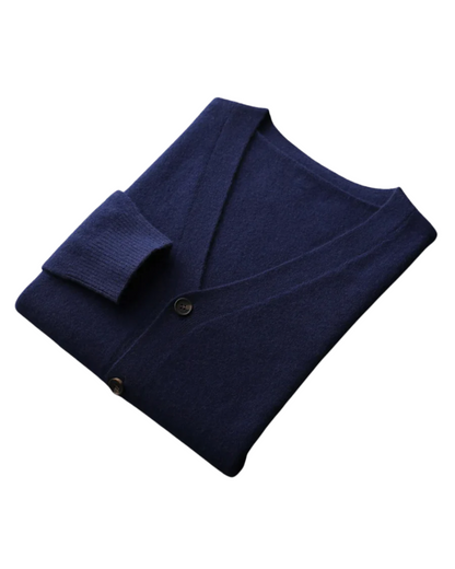 Fernando - Chaqueta de punto de lana merina Faunus Aviero Madrid