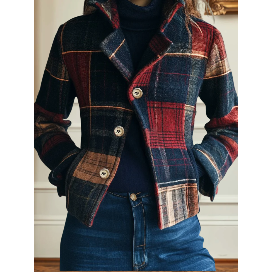 RENEE - CLASSIC PLAID JACKET CODE America