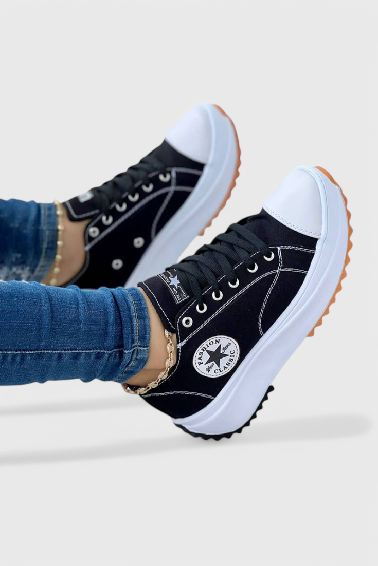 Taya - Zapatillas de Lona Chunky Aviero Madrid