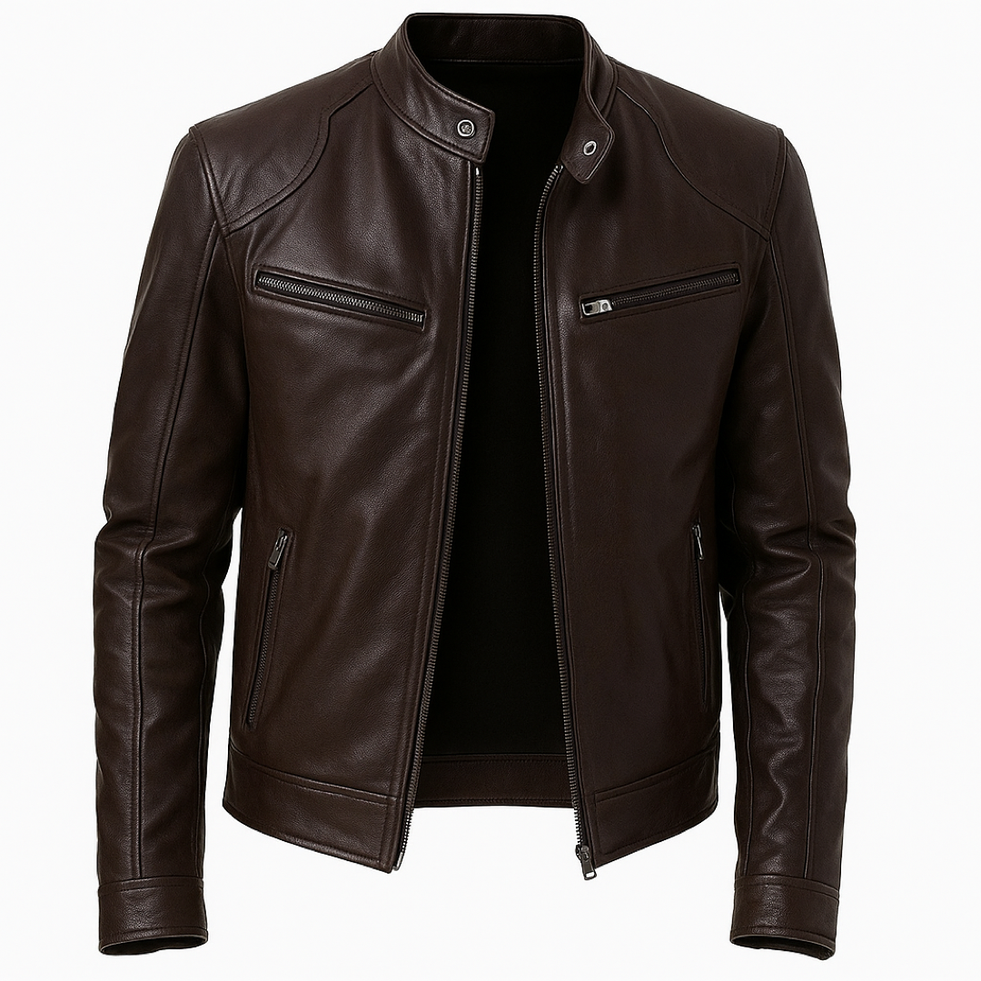 Enrique - Chaqueta Cuero Urbano Aviero Madrid