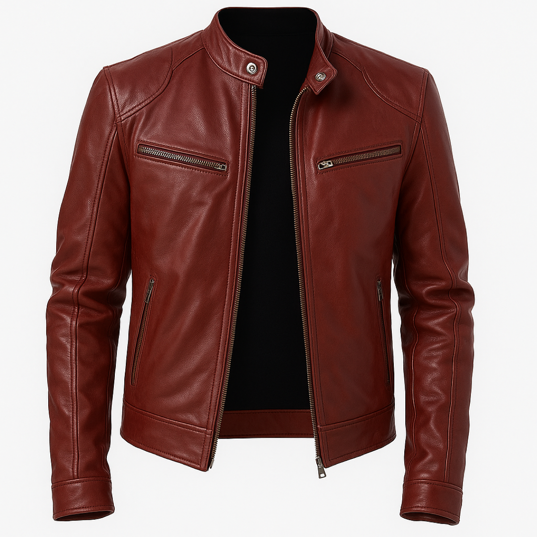 Enrique - Chaqueta Cuero Urbano Aviero Madrid