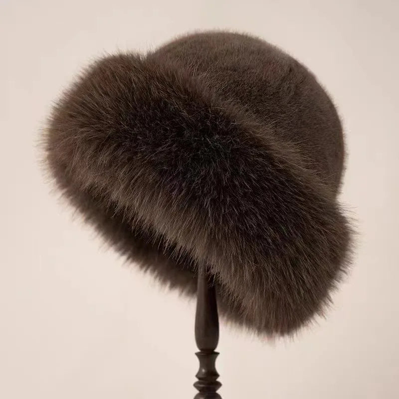 Selena™ Plush Faux Fur Hat CODE America