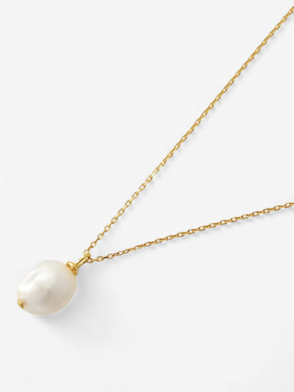 Sia Pearl | collar de perla natural en oro Aviero Madrid