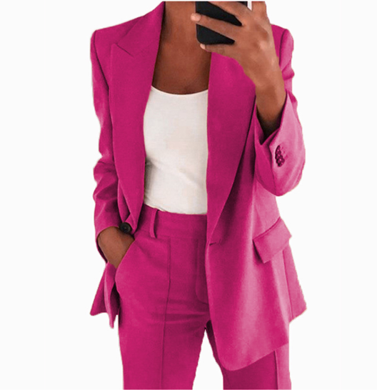 Juliette - Elegante conjunto business [blazer + pantalón]. Aviero Madrid