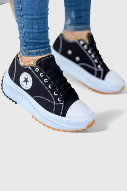 Taya - Zapatillas de Lona Chunky Aviero Madrid