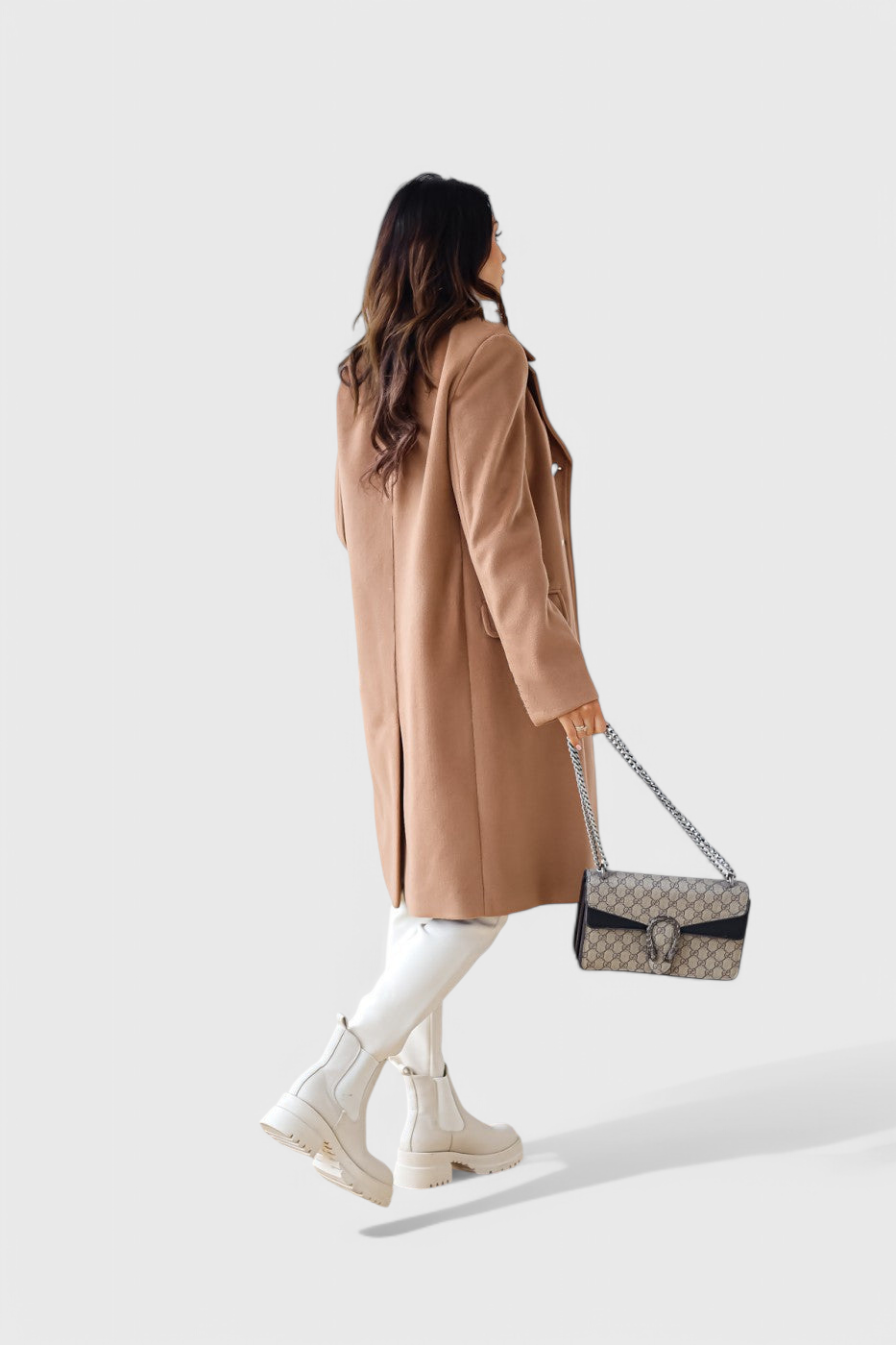 Yara Abrigo de Lana Classic con Silueta Estructurada Valera Madrid