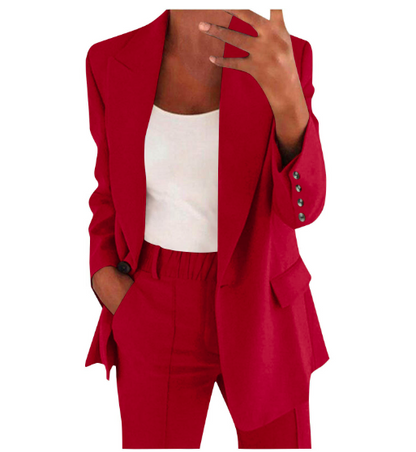 Juliette - Elegante conjunto business [blazer + pantalón]. Aviero Madrid