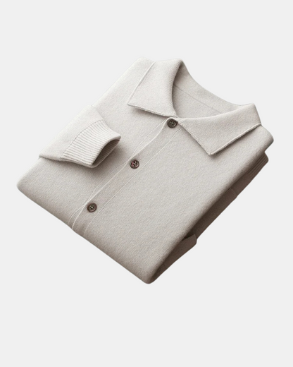 Luis - Cárdigan de lana merina Janus Aviero Madrid