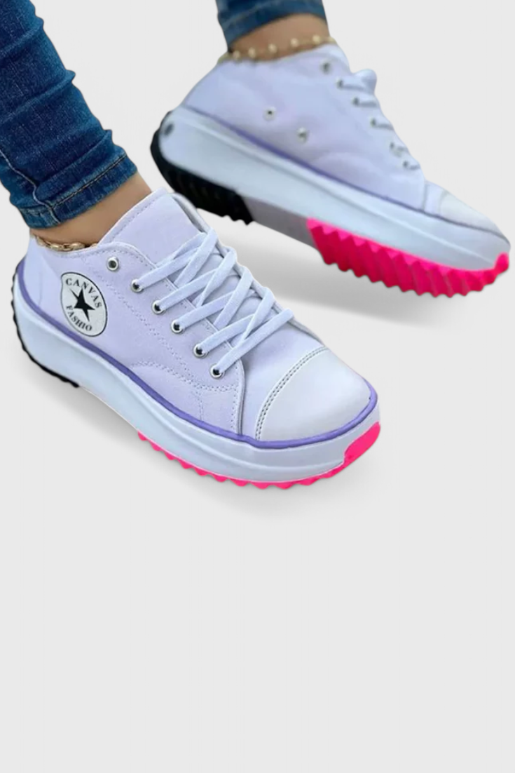 Taya - Zapatillas de Lona Chunky Aviero Madrid