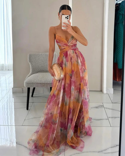 Annika - Mesh Maxi Dress CØDE Toronto