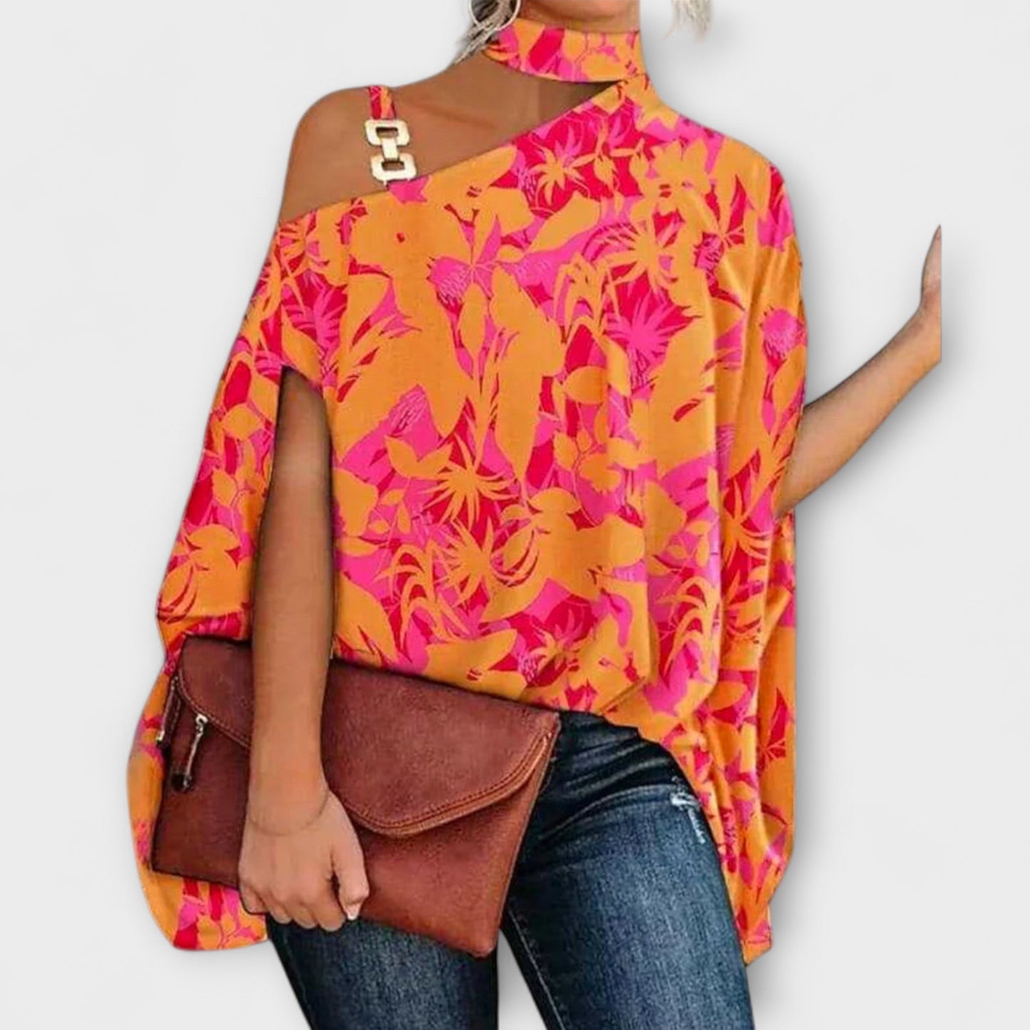 Callie - Blusa sin hombros para mujer Aviero Madrid