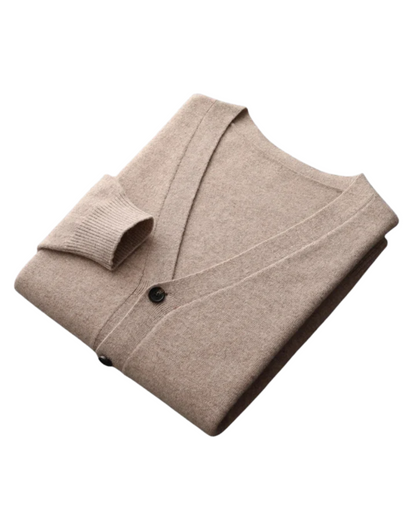 Fernando - Chaqueta de punto de lana merina Faunus Aviero Madrid