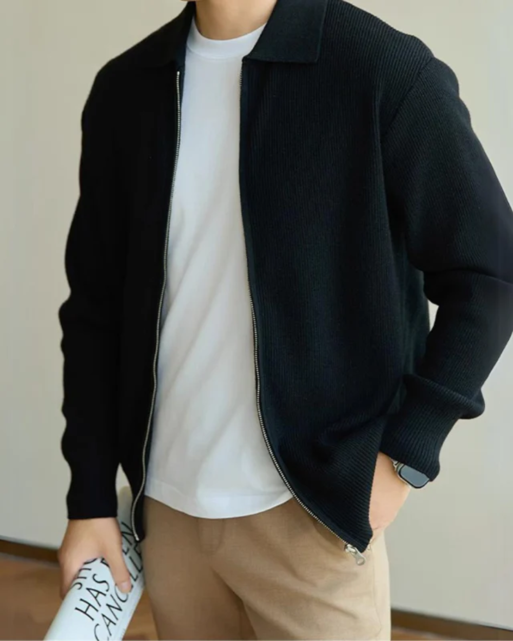 Enrique - Chaleco de lana merina Belmond Aviero Madrid