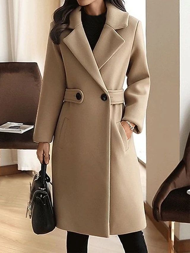 Liora™ | Elegant Winter Overcoat CODE America