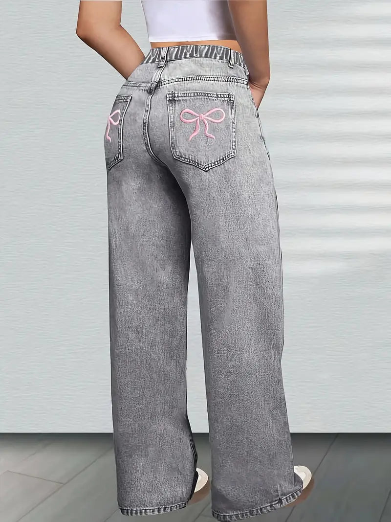 Celia - Pantalones Anchos de Cintura Alta Aviero Madrid