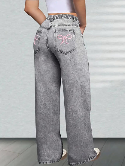 Celia - Pantalones Anchos de Cintura Alta Aviero Madrid