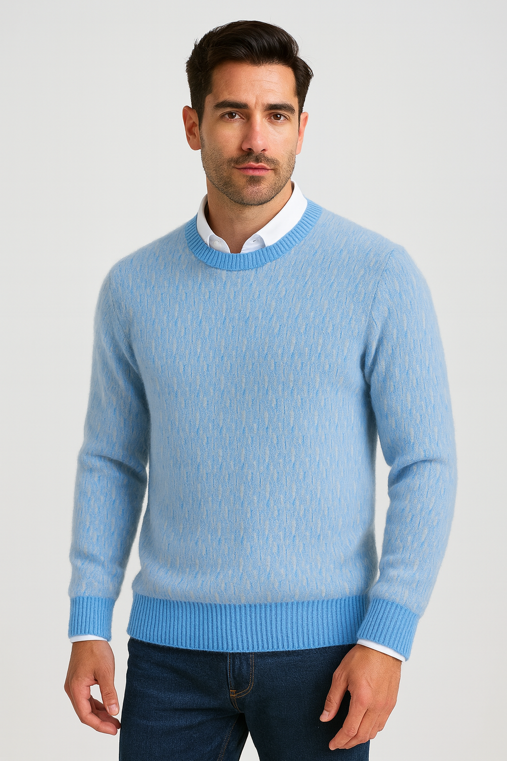 Sergio – Suéter de lana Velouré Aviero Madrid