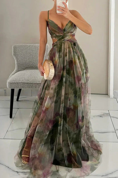 Annika - Mesh Maxi Dress CØDE Toronto