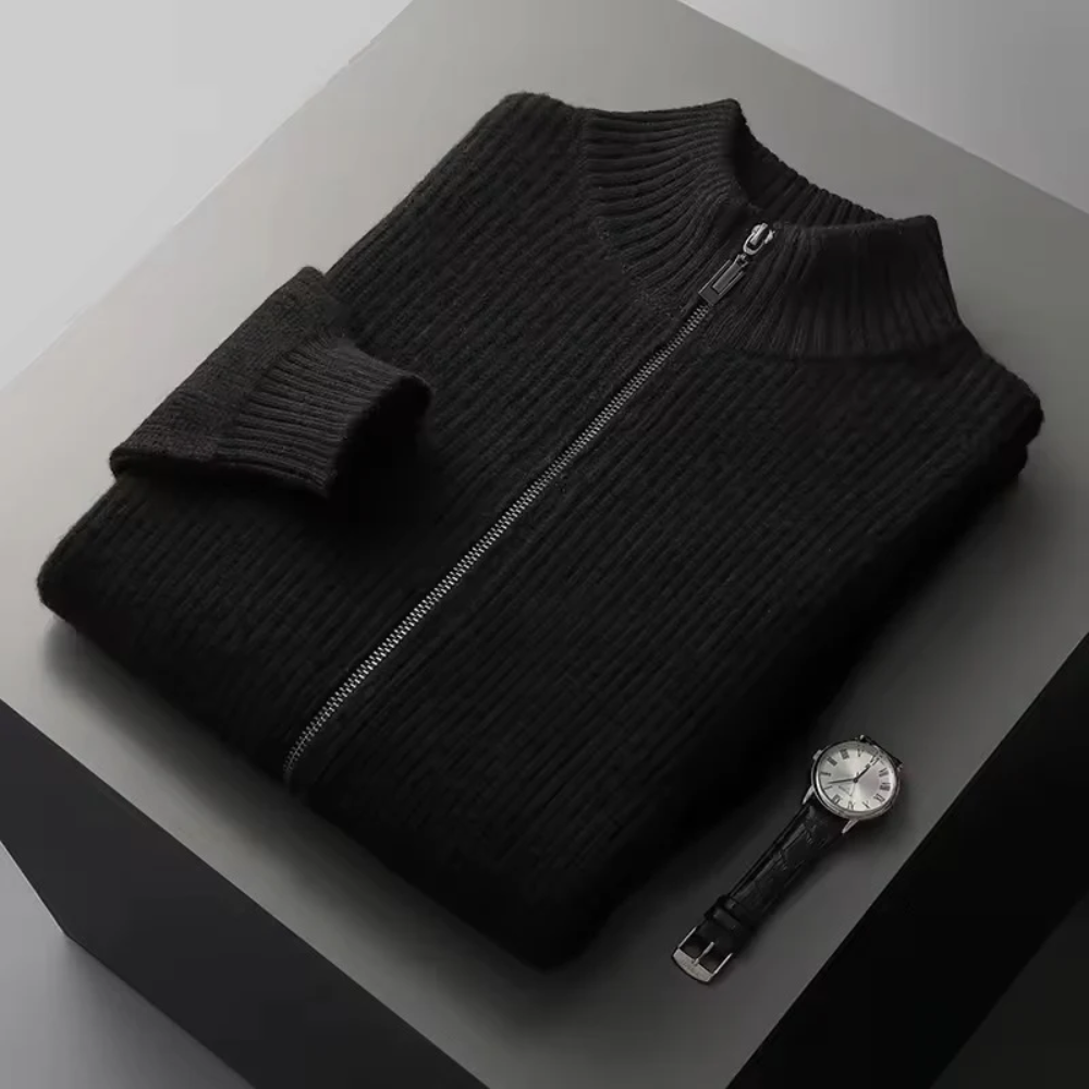 Armando - Chaleco Seychellen Cashmere Ribbed Aviero Madrid