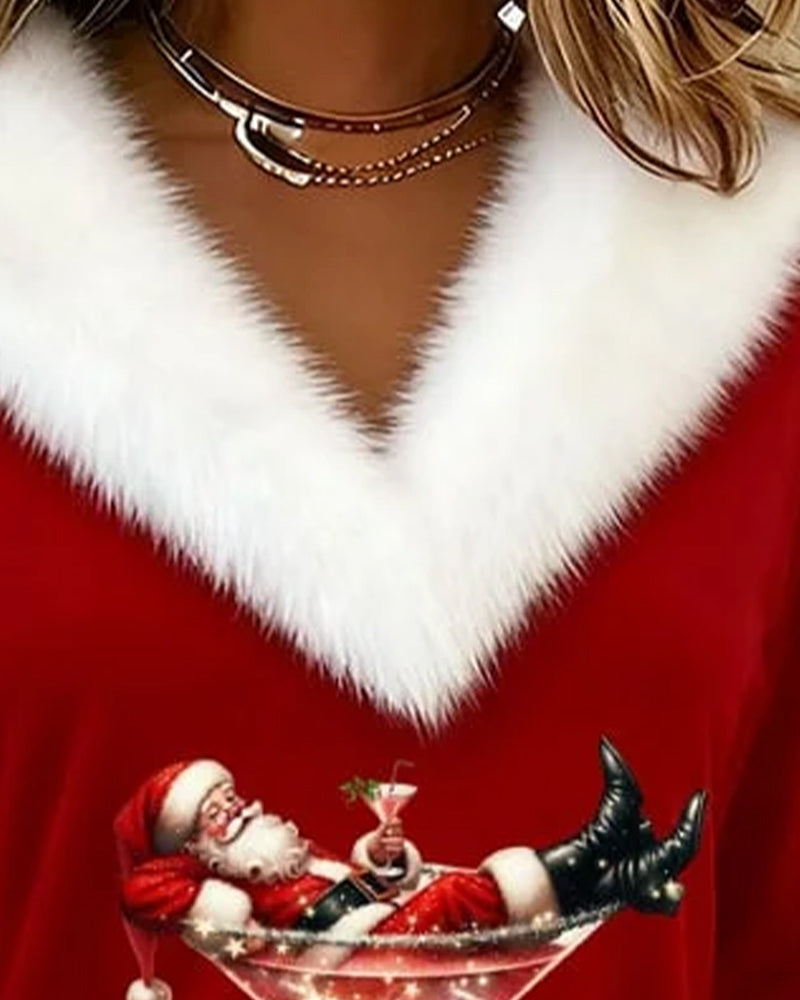 Fiorenza | Velvet Christmas Top CODE America