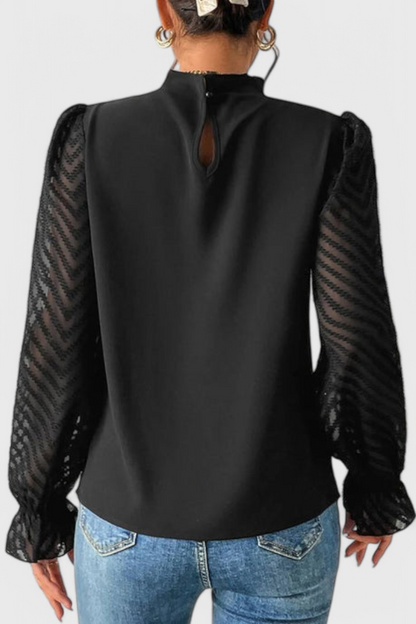 Marina- Blusa de Manga Larga Náutica Valera Madrid