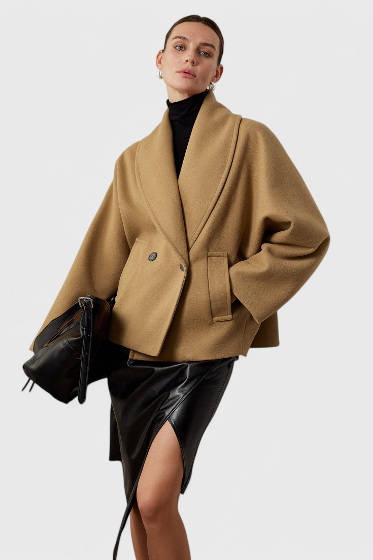 Helena Abrigo de Tweed Oversized Valera Madrid