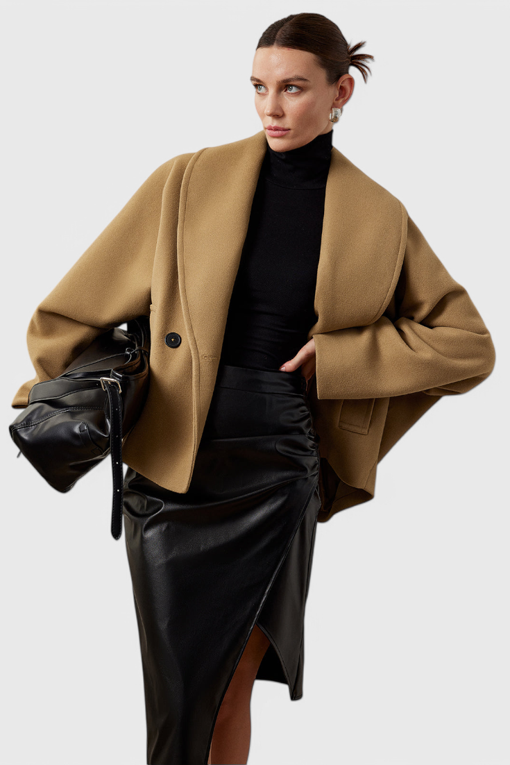 Helena Abrigo de Tweed Oversized Valera Madrid