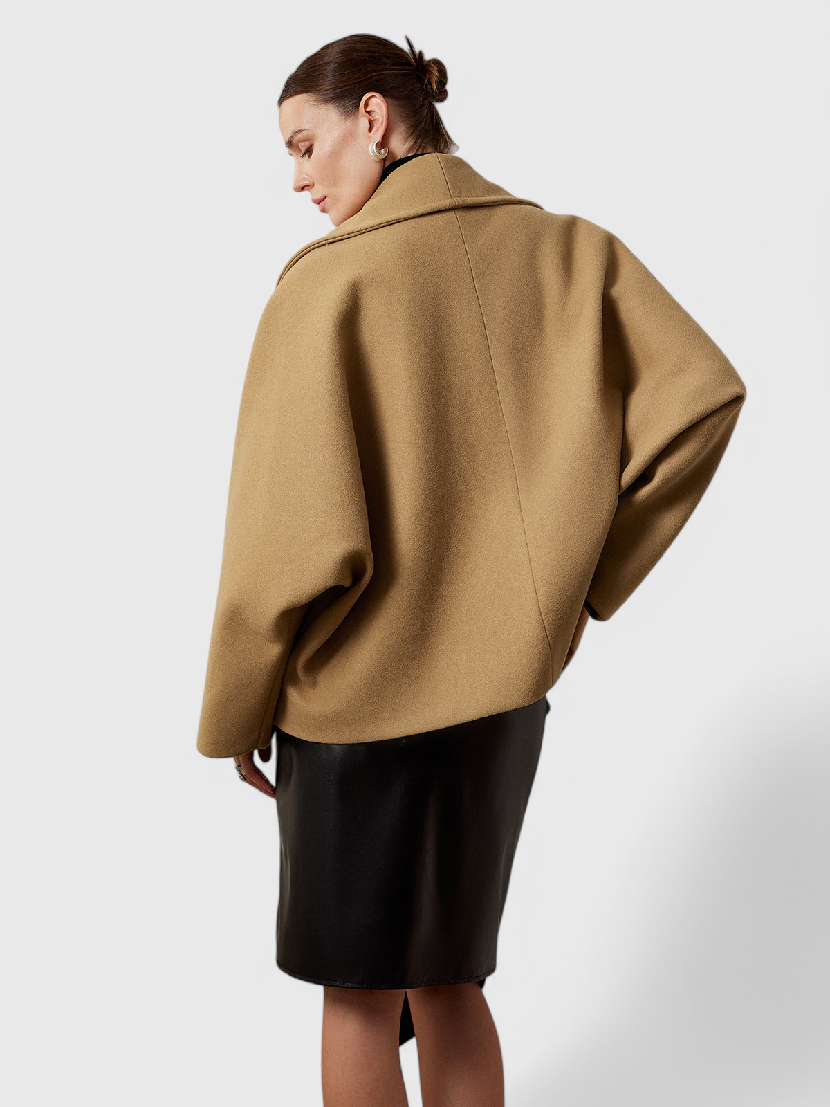 Helena Abrigo de Tweed Oversized Valera Madrid