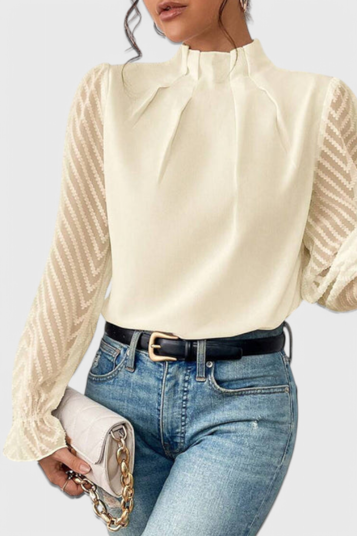 Marina- Blusa de Manga Larga Náutica Valera Madrid