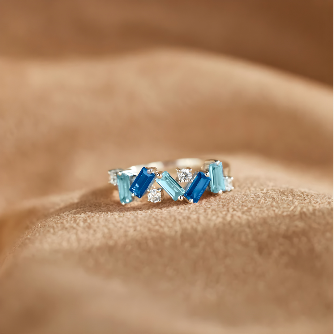 Anillo Serenidad Azul - Amor Propio Aviero Madrid