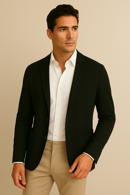 Miguelo - Americana elegante con bolsillos de solapa Aviero Madrid