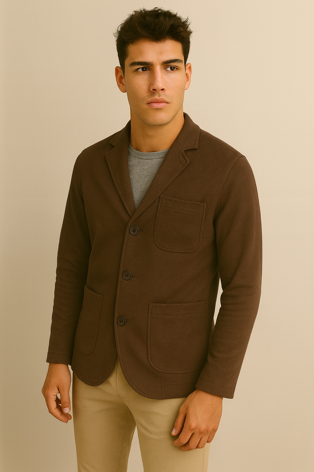 Miguelo - Americana elegante con bolsillos de solapa Aviero Madrid