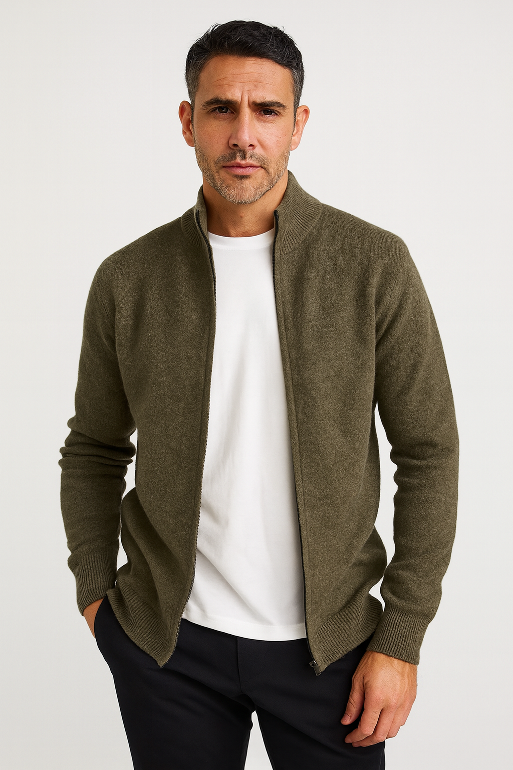 Pablo - Cárdigan de lana merina Apollo Aviero Madrid