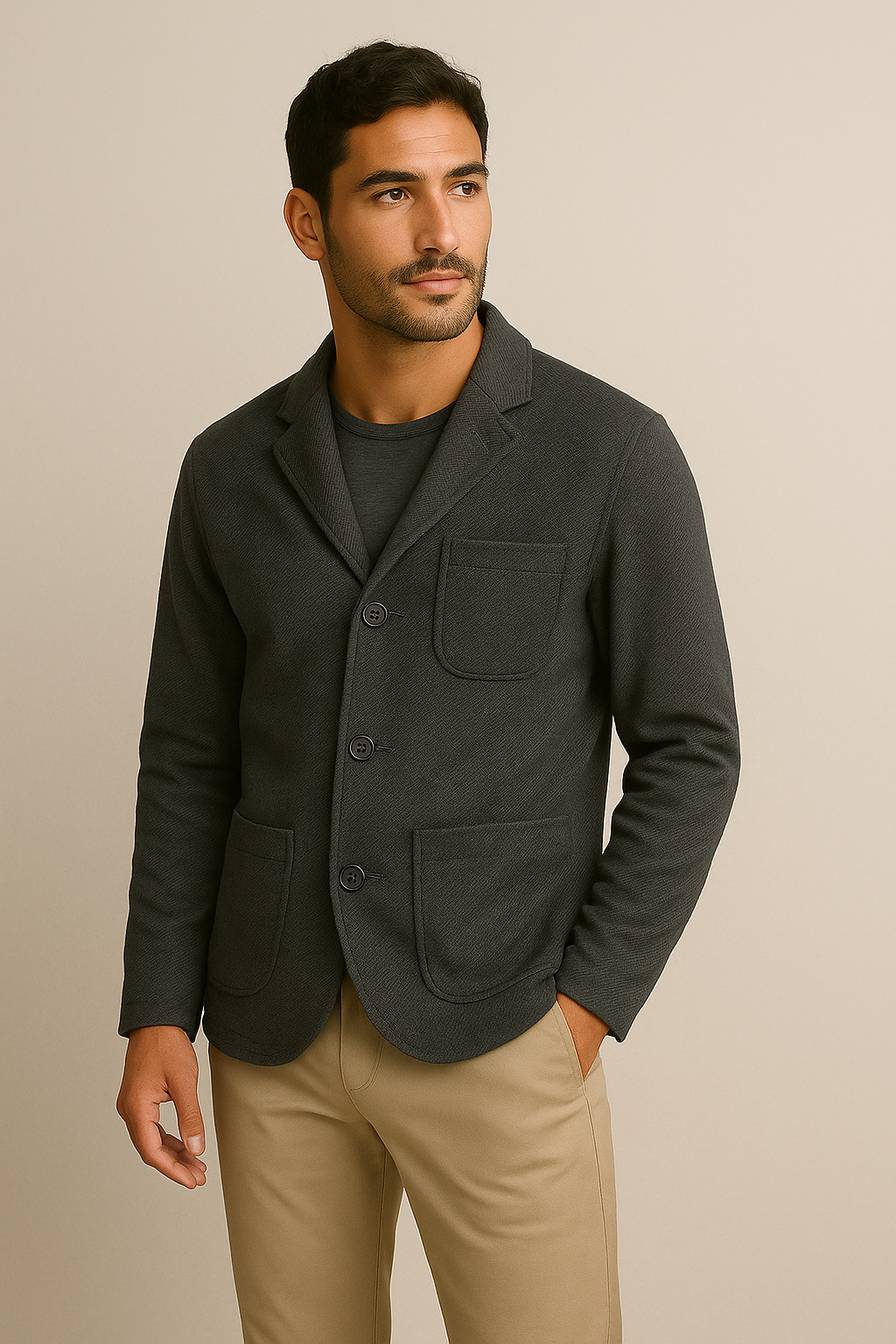 Miguelo - Americana elegante con bolsillos de solapa Aviero Madrid