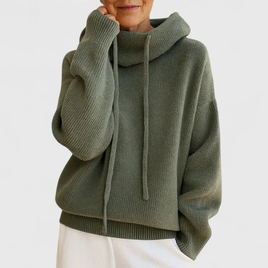 Marie | Soft Knitted Hoodie CODE America