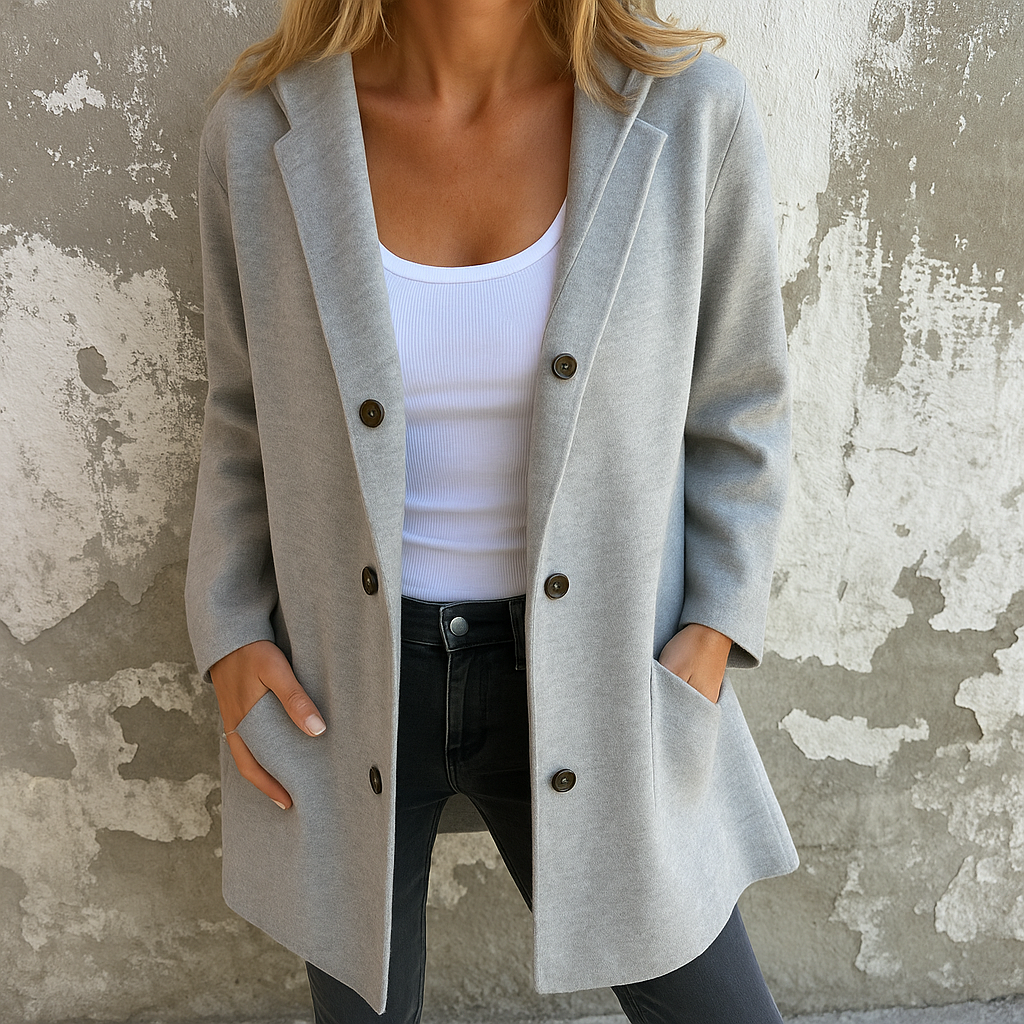 Fernanda™ | Chaqueta con Capucha Elegante Aviero Madrid