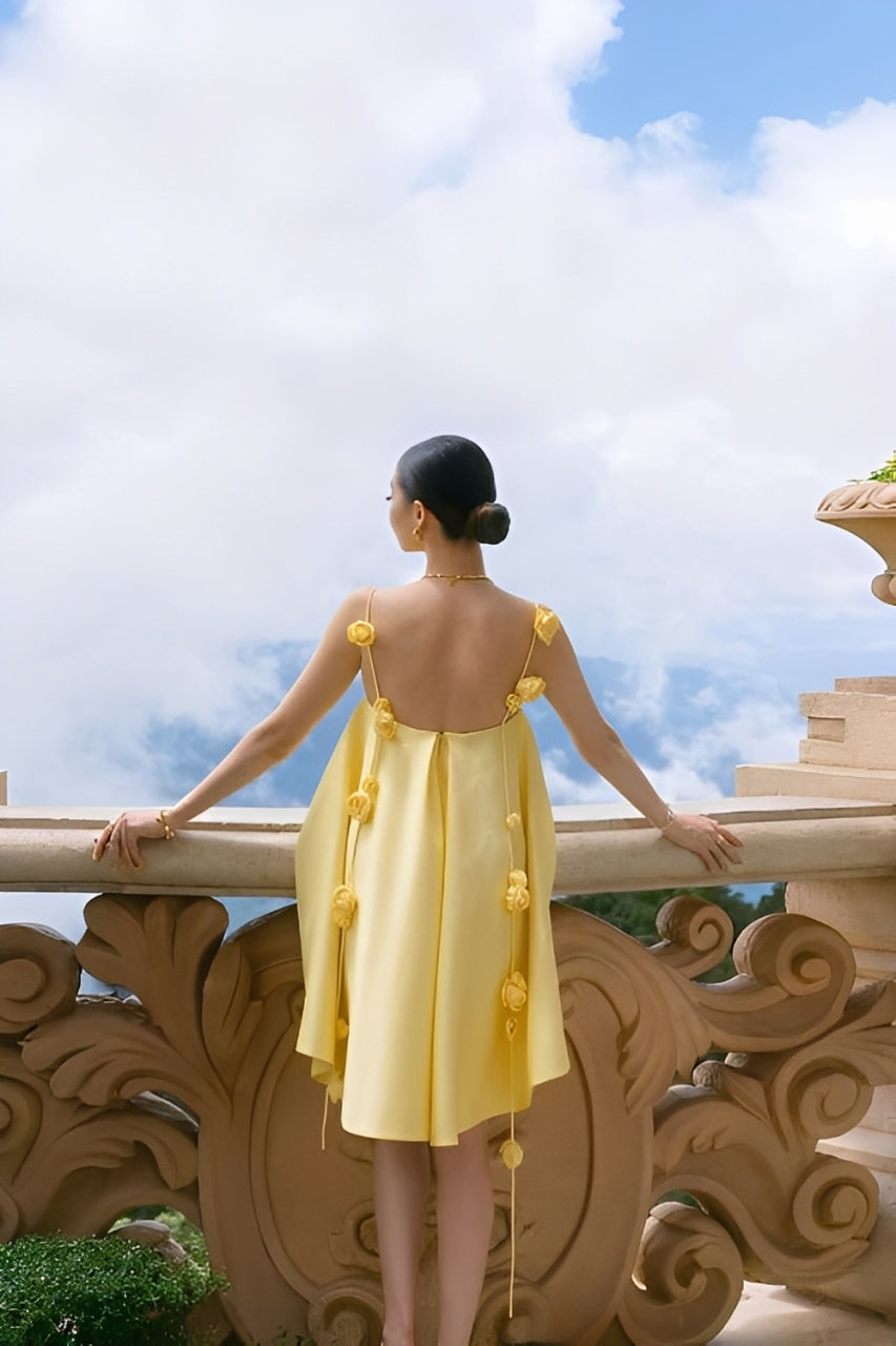 Fiona Rose Mini Dress Aviero Madrid