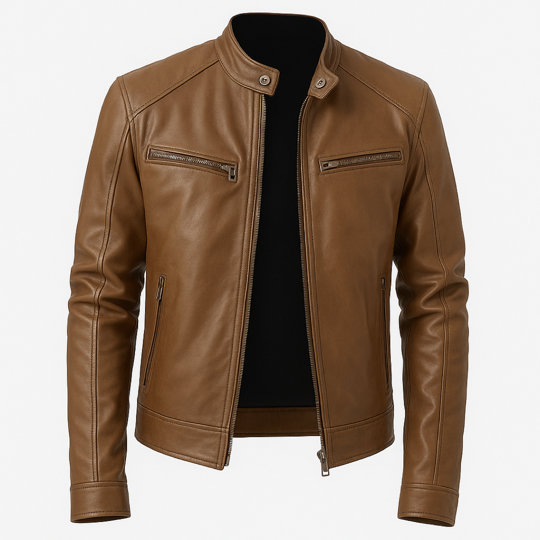 Enrique - Chaqueta Cuero Urbano Aviero Madrid