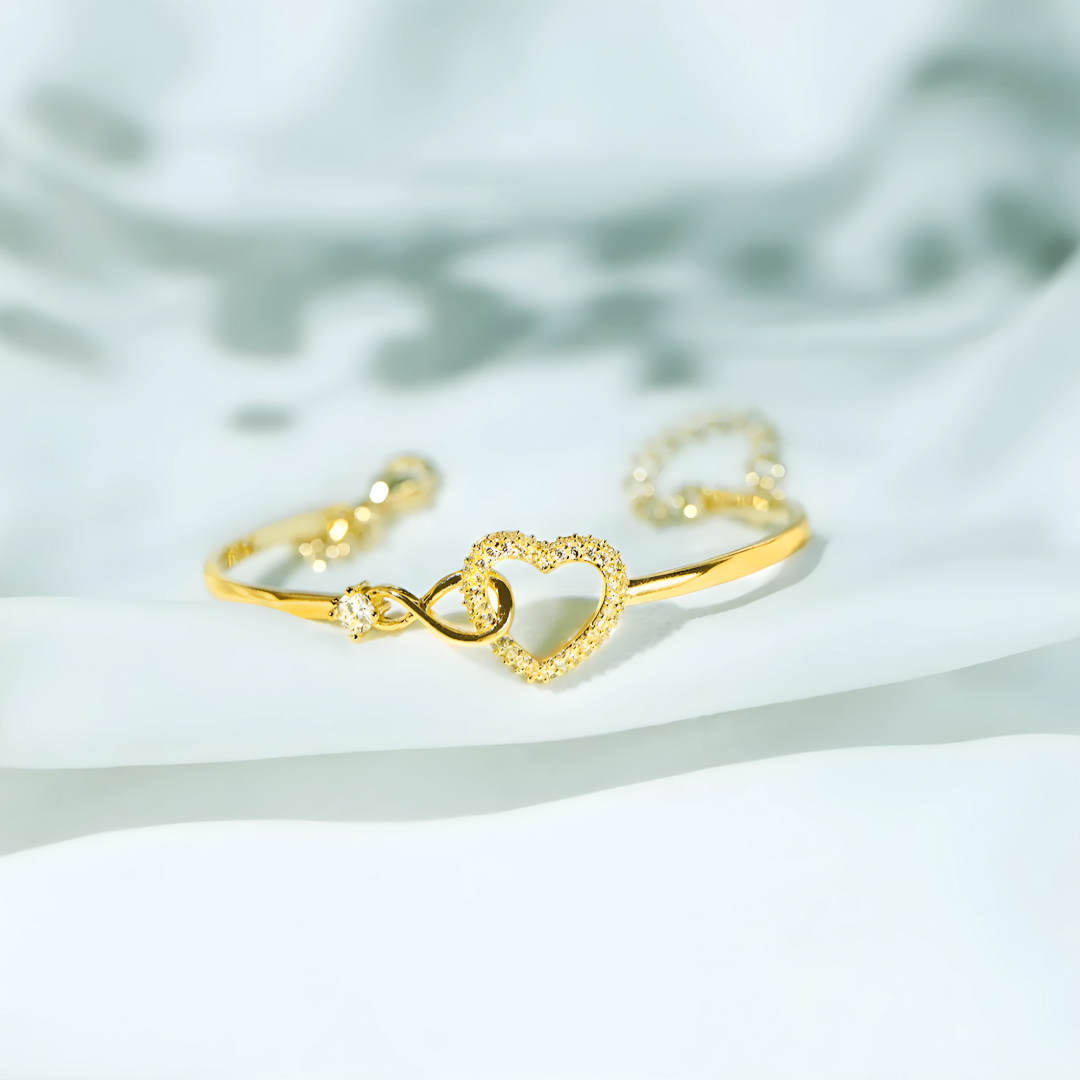 Pulsera Corazón Infinity Aviero Madrid