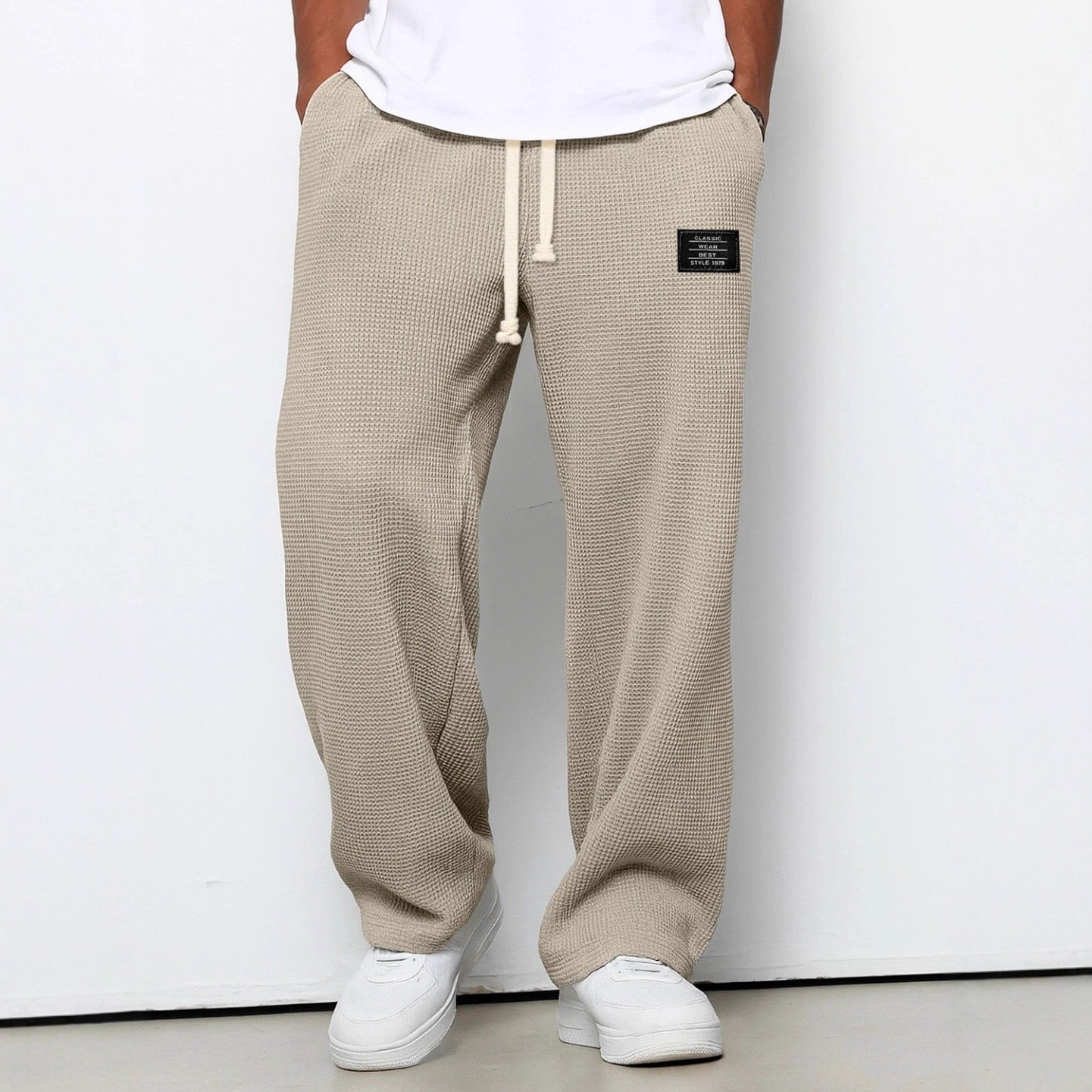 Gerald - Wide Pants with Adjustable Waist CODE America