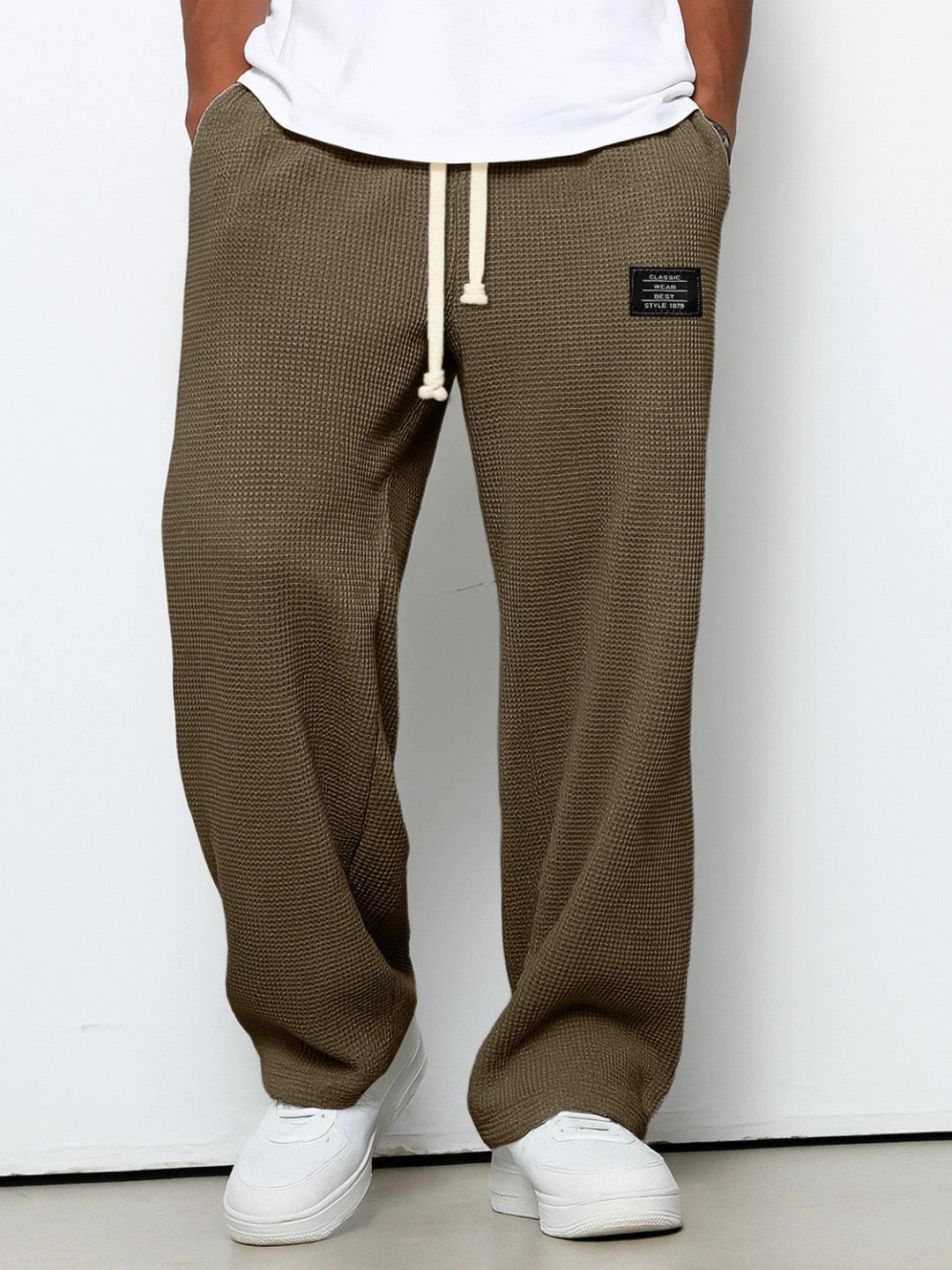 Gerald - Wide Pants with Adjustable Waist CODE America