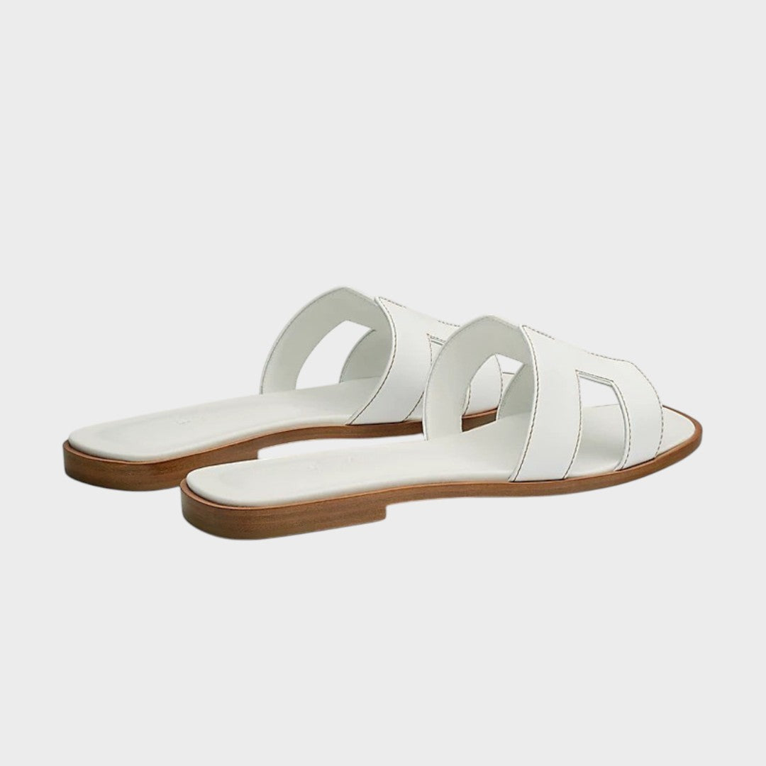 Aria - Sandalias Elegantes De Cuero Aviero Madrid